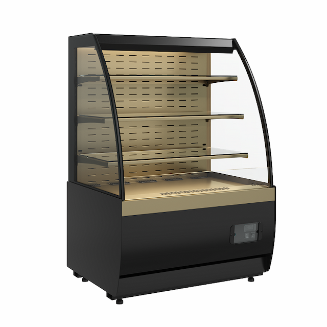 Витрина холодильная Carboma FLANDRIA 2 K70 VM 0,9-2 STANDARD открытая, горка (9005-0109)